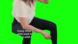 “Crazy Little Girl” Jennifer Lopez | Green Screen