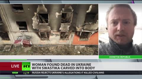 Journalist Patrick Lancaster hopes those behind killing of woman in Mariupol will face justice