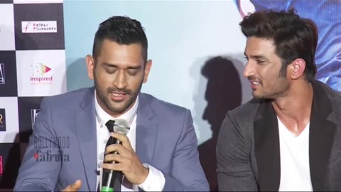 MS Dhoni Best Funny Moments With Sushant Singh Rajput | M S Dhoni BiopicTrailer Launch