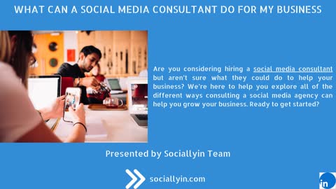 What Can A Social Media Consultant Do For My Business