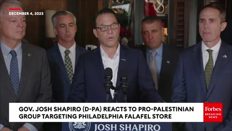 'Blatant Antisemitism'- Shapiro Slams Pro-Palestinian Mob That Gathered Outside Falafel Restaurant