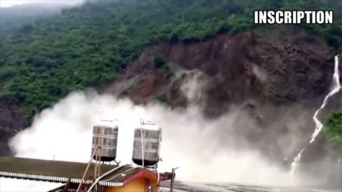Landslide havoc