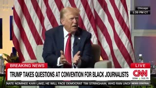 Trump Destroys Far-left ABC Reporter Over Rude Questions At NABJ Event