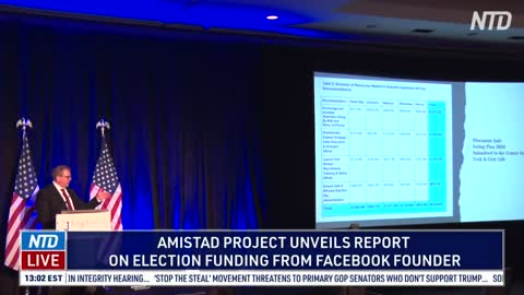 LIVE Facebook Founders Election Funding Unveiled in Amistad Project Report Crossroads