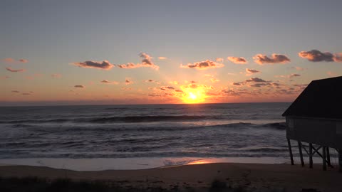 Hatteras Island Time Lapse Sunrise 2014 4K