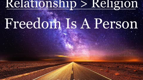 Freedom Is A Person