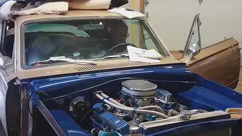 64 barracuda 360,first startup.