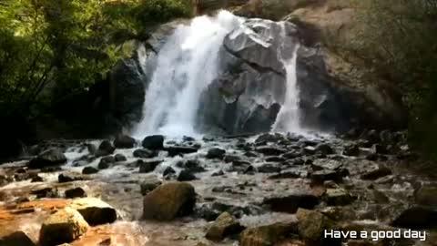 Water falling peaceful video || Relaxation video