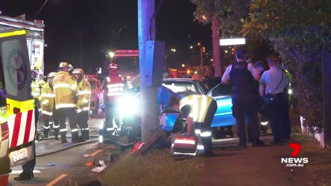 Heartless driver watches a crash in Peakhurst,