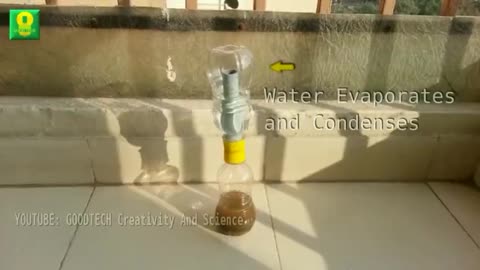Easy way to distill water. Save the video and share it with everyone…
