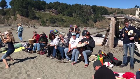 October 15, 2018 - Bobby Strickland Adds Woodwind to Toddstock West Drum Circle