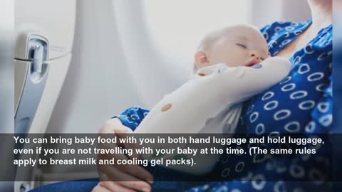 Can you bring baby milk on a flight Rules new parents need to know for holidays