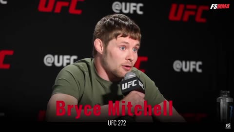 UFC #11 Featherweight Bryce Mitchell calls out the Biden family corruption in Ukraine.