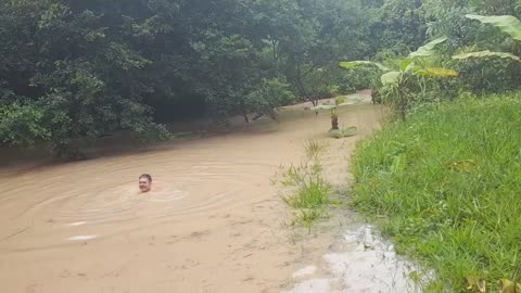 Rio Siri cheia de 28 dezembro 2021