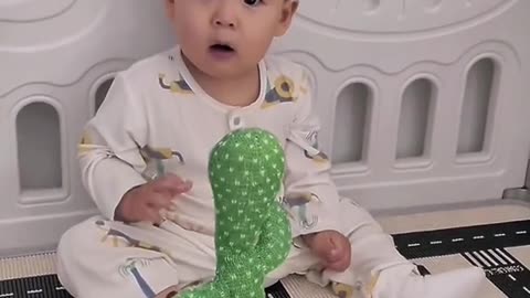 Cactus toys 😂😂 #drole #funny #bebedrole #babyfunny #bebedroles #bebe