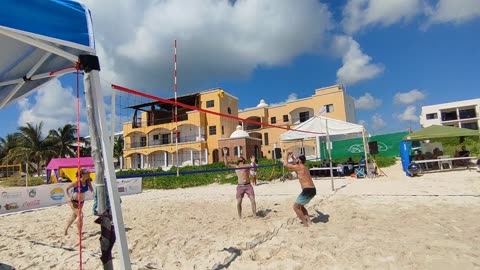 Beach Volleyball Puerto Morelos 101802