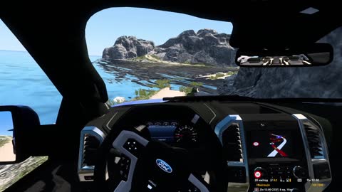 ETS2, Grand Utopia, Ford F-150 Raptor, La Josefine - Dolan sur Mer