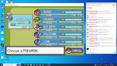 IMAGINARY STREAM--pokemon nuzlock--emerald randomizer