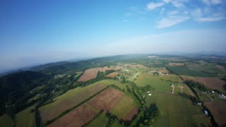 High speed, Low Drag, Long distance hot air balloon flight