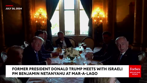 Donald Trump Rips Into Kamala Harris' Remarks About Gaza During Meeting With Benjamin Netanyahu