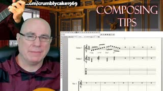 Composing for Classical Guitar Daily Tips: Creating Scale Fragments