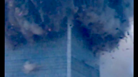 Controlled Demolition of WTC Tower 1 Enhanced Footage 9/11 2001