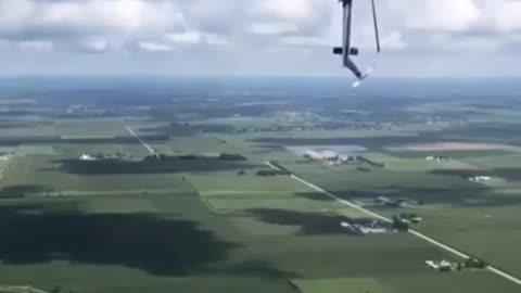 Dead loop made on a helicopter