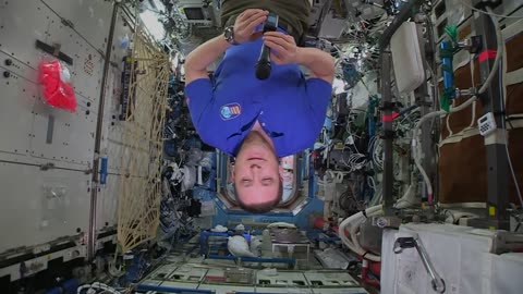 Space Station Crew Member Discusses Life in Space with Media Outlets