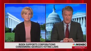 Pigs Fly as MSNBC Admits Biden Is LYING About GA Election Law
