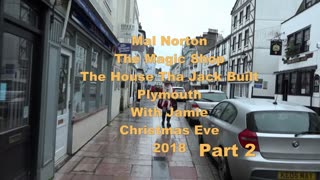 Celebrity Magician Malcolm Norton. World's smallest Magic shop Ocean City Christmas Eve 2019