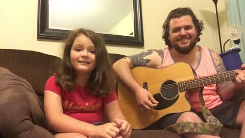 Daddy/Daughter duo Bob Marley cover