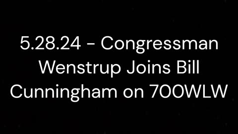 Wenstrup Joins Bill Cunningham on 700WLW to Discuss Investigation into the Origins of COVID-19