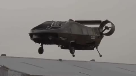 The new tested flying car