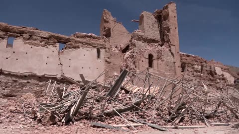 Historic Tinmel mosque damaged in Morocco quake