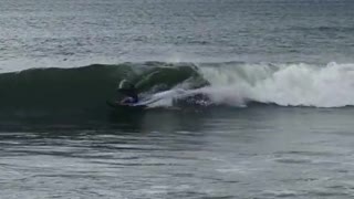 Ryan Griffith waveski surfing