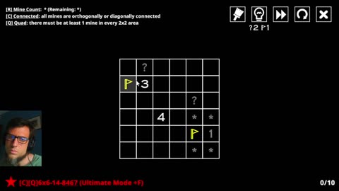 14 Minesweeper Variants Episode 18 - Connected + Triplet and Connected + Quad