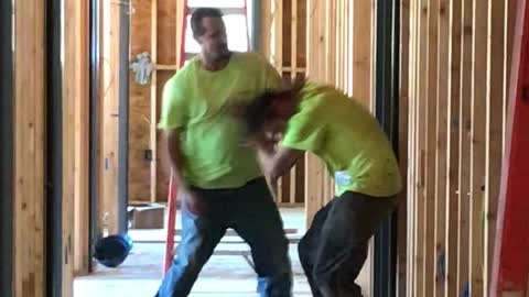 Plumbers Throw Punches at Work