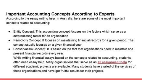 Introduction to Accounting Concepts