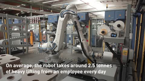 High performance robot from the HUESKER Group.