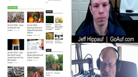2022-02-07 -- Ernest interviews Jeff Hippauf (Freedom Cells; Go-Auf Podcast