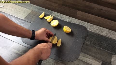 How to Cut a Lemon the RIGHT WAY