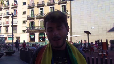Barcelona Spain Gay LGBTQIA+ Pride 2015 Part 1