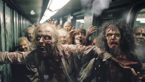 Zombie with a Shotgun Train Attack #28