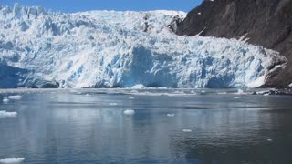 Prince William Sound glacier calving