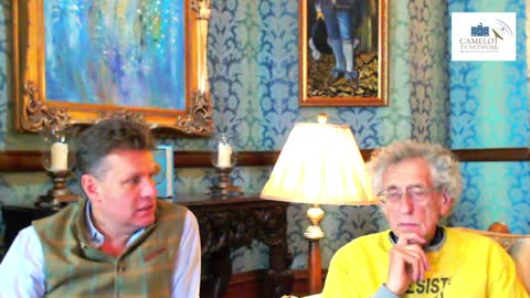 PIERS CORBYN AT CAMELOT CASTLE