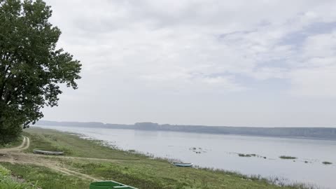 Danube river calmness