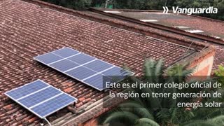 Colegio de Floridablanca, primero en el área con sistema fotovoltaico