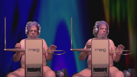 Claravox Theremin Duo - Bare Assed Blue Moods - Rupert Chappelle