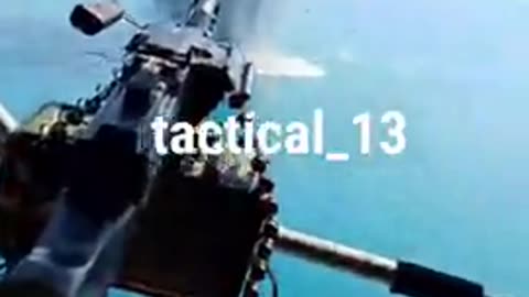 Destruction of an enemy maritime drone in the Black Sea this afternoon