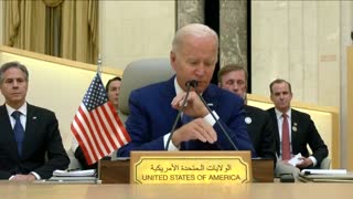 Biden: "We'll always honor the bravery and selfishness—selflessness—of the...and sacrifices Americans who served..."
